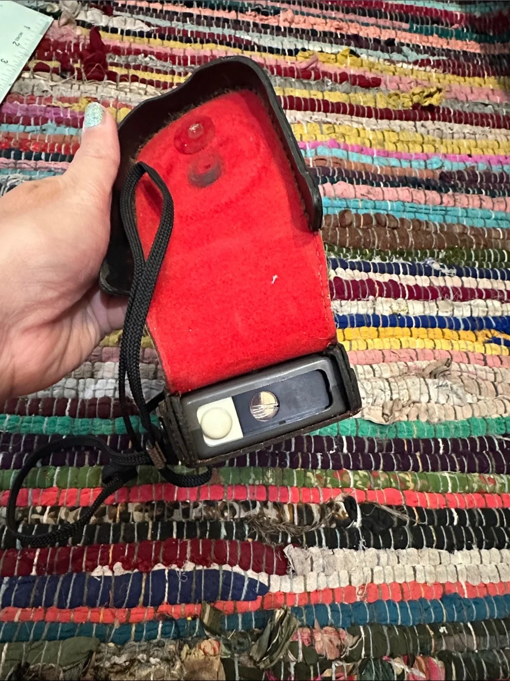 Vintage Gossen Luna-Pro Light Meter w Leather Case Parts Repair Germany
